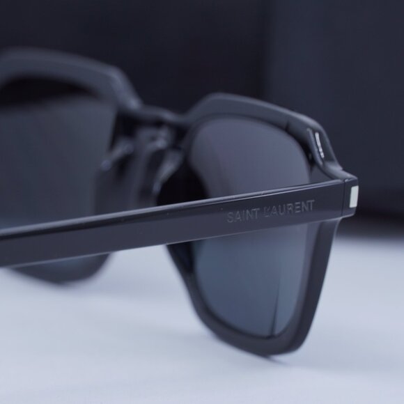 Final Price! Saint Laurent SL715 SLIM 001 Black Sunglasses - Picture 5 of 9